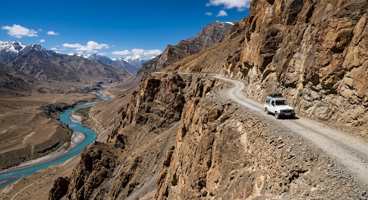 Spiti Valley road
